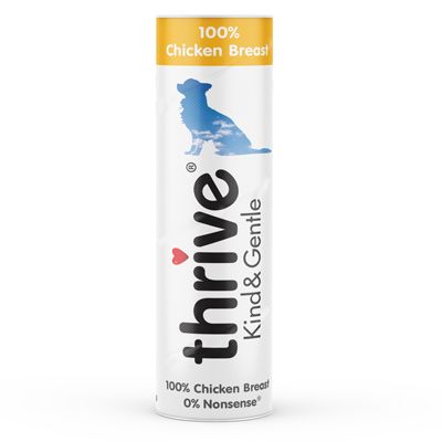 Thrive Kind & Gentle Chicken Treats for Dogs. 25 grams tube