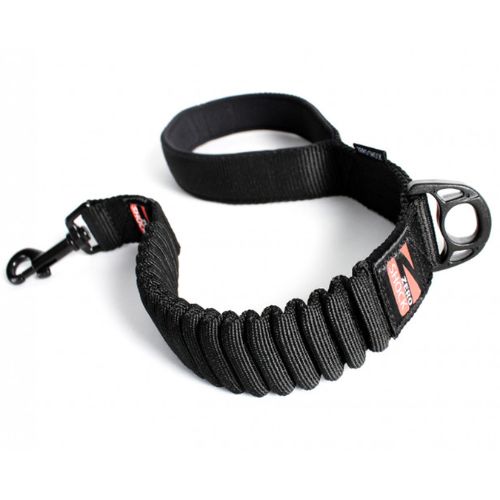 EzyDog Zero Shock 48" Dog Leash Black