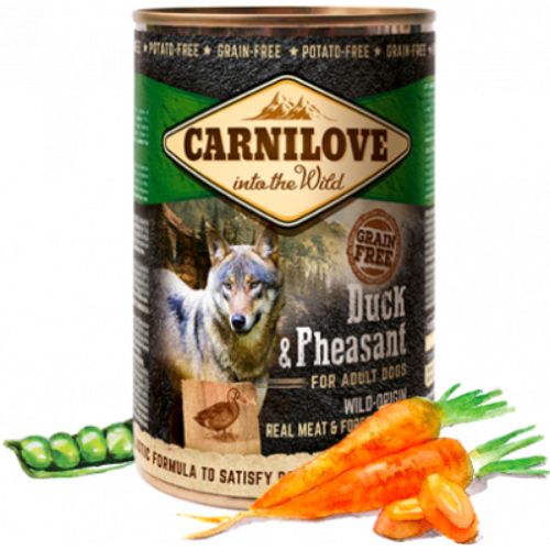 Carnilove Duck & Pheasant Wet Food for Dogs 400g