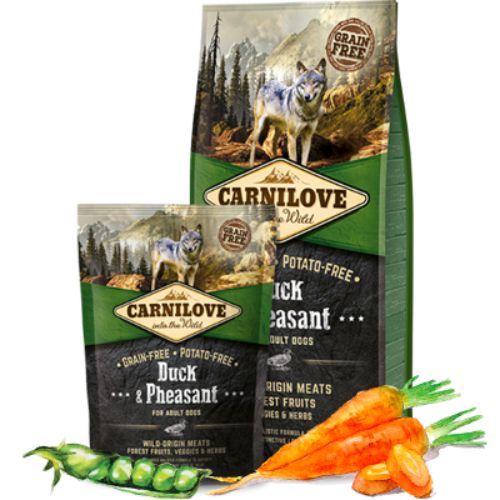 Carnilove Duck & Pheasant Dry Food for Dogs