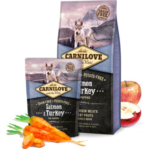 Carnilove Salmon & Turkey Dry Food for Puppies