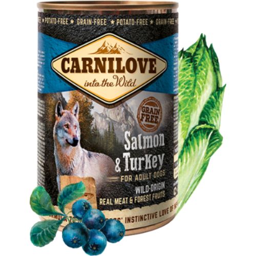 Carnilove Salmon & Turkey Wet Food for Dogs 400g