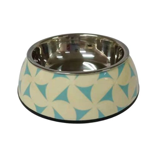 Nutrapet Applique Melamine Round Bowl for Dogs