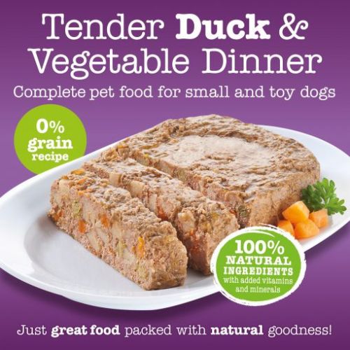Little Big Paw Tender Duck & Vegetable Dinner Wet Food for Dogs 150g