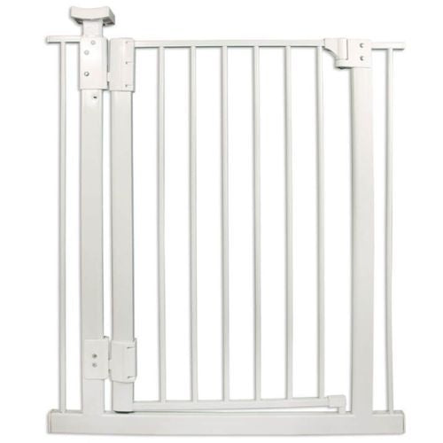 Four Paws Smart Hands-Free Metal Gate for Dogs