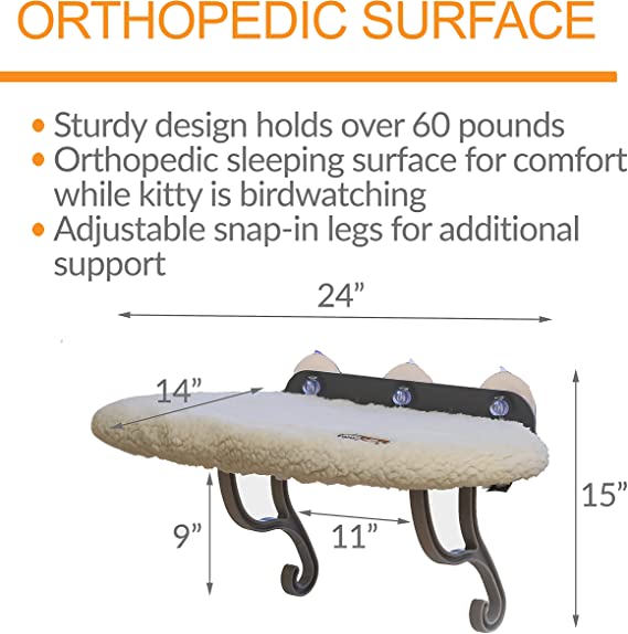 K&H Universal Mount Kitty Sill Fleece