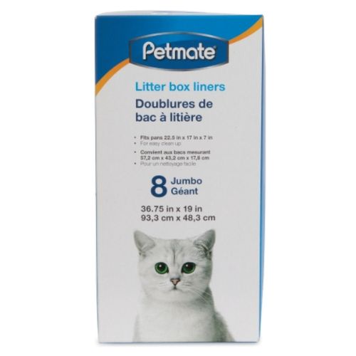 Petmate Litter Pan Liners - 8 ct Jumbo