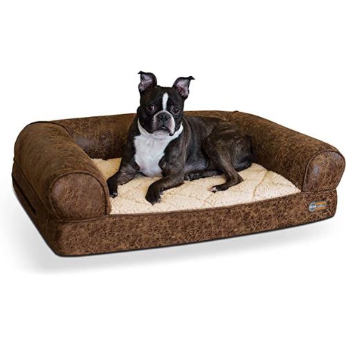 K&H Bomber Memory Sofa Pet Bed (Medium)