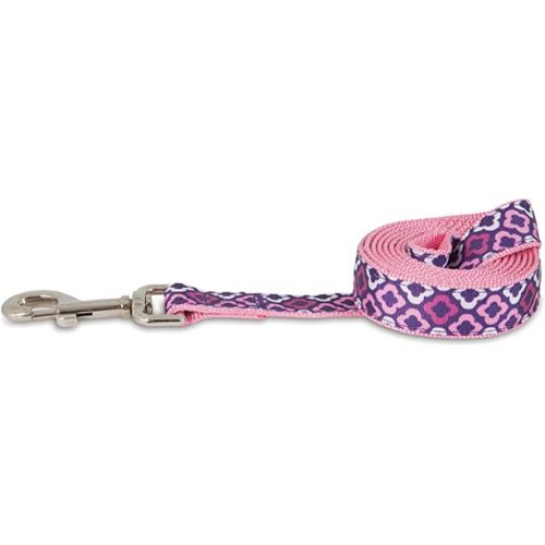 Petmate Aspen Dog Leash -  Purple Geo 1"X6'