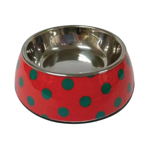 Nutrapet Applique Melamine Round Bowl for Dogs