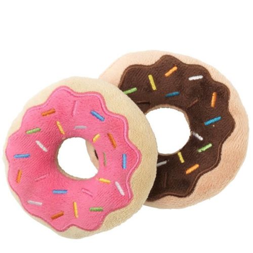 FuzzYard Donuts Dog Toy (2 per pack)