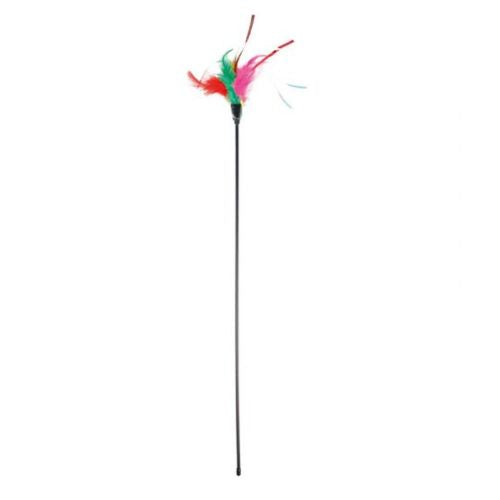 Flamingo Teaser Feather Cat Wand