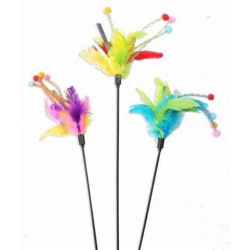 Pawise Feather Wand  (3 pcs)