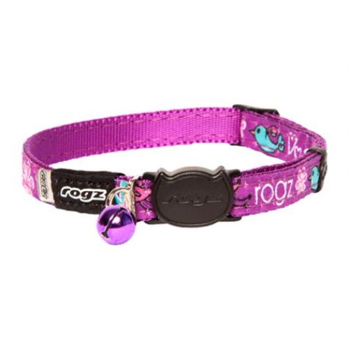 Rogz Fancy Cat Collar Lovebirds