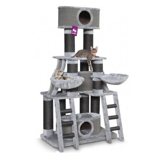 Petrebels Cat Tree Skyline Grey