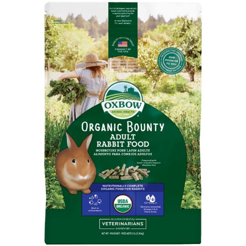 Oxbow Organic Bounty Adult Rabbit Food   1.3kg