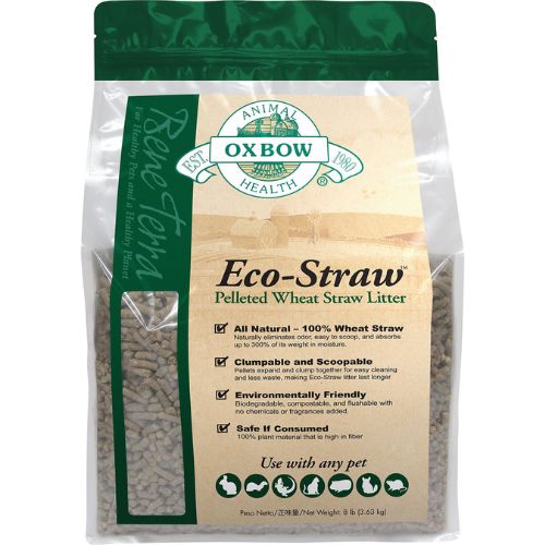 Oxbow Eco-Straw Wheat Straw Small Animals Litter   8 lb