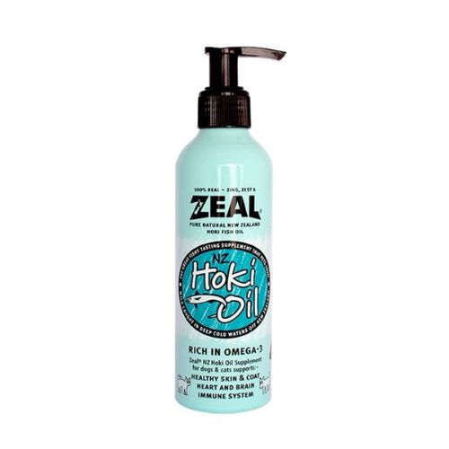 Zeal Natural Hoki Fish Oil Supplement for Cats (225ml)