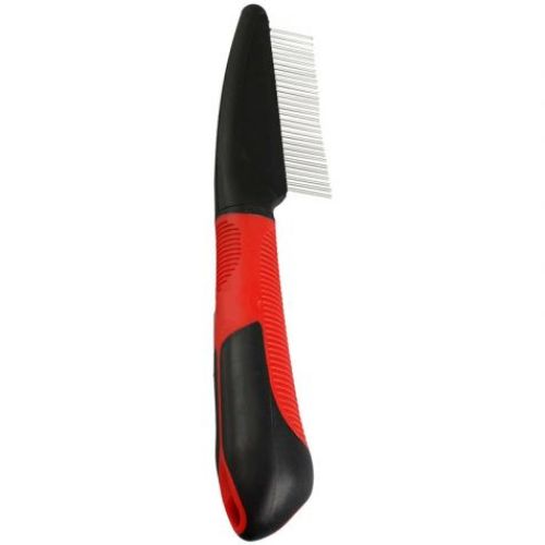 Flamingo Dog Grooming Comb Rotating Teeth Medium