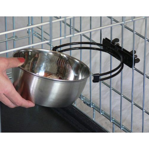 Midwest Snap’y Fit Stainless Steel Food & Water Bowl