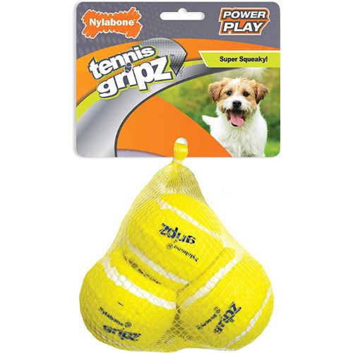 Nylabone Play Tennis Ball - Small, 3 count