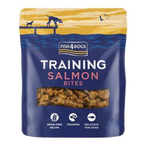 Fish4Dogs Training Salmon Bites Treats 80g