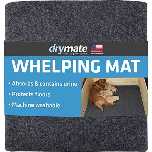 Drymate Whelping Mat for Dogs - Charcoal Grey